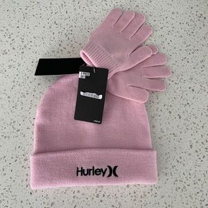 Hurley touque & gloves